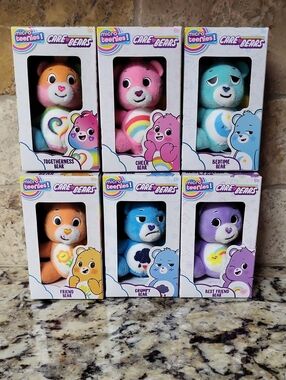 Care Bears Micro Teenies Plush SET of SIX